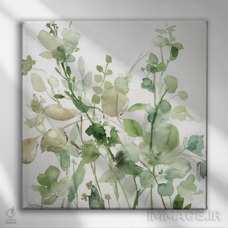 تابلو باغ مریم II اثر کارول رابینسون - نمای روبهرو روی دیوار