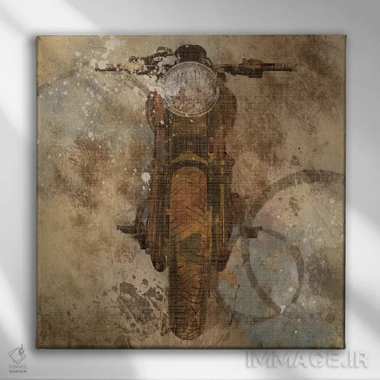 تابلو زندگی برای سواری II اثر کارول رابینسون - نمای روبهرو روی دیوار