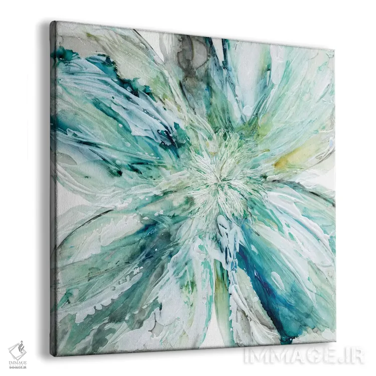 تابلو انفجار شکوفهها اثر کارول رابینسون - نمای پرسپکتیو محصول