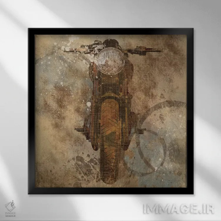 تابلو زندگی برای سواری II اثر کارول رابینسون - نمای قابدار مشکی