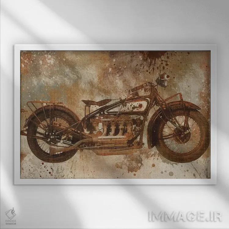 تابلو زندگی برای سواری V اثر کارول رابینسون - نمای قابدار سفید