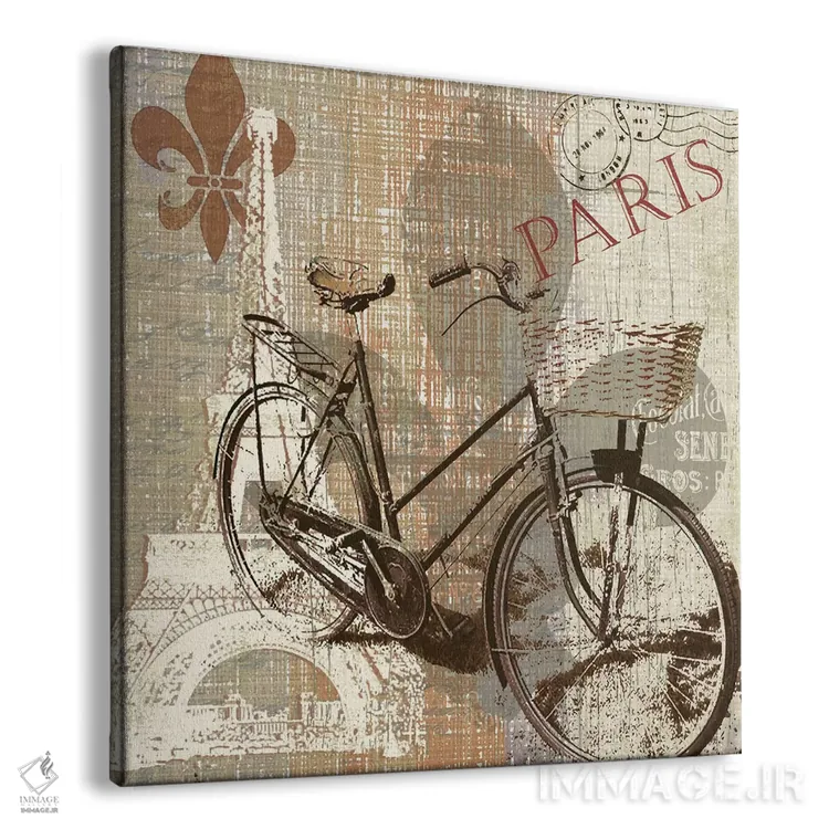 تابلو سفر به پاریس اثر کارول رابینسون - نمای پرسپکتیو محصول