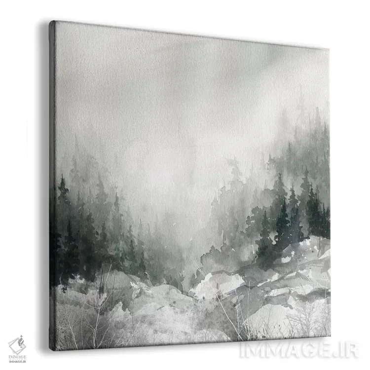 تابلو غروب بر فراز کوه اثر کارول رابینسون - نمای پرسپکتیو محصول