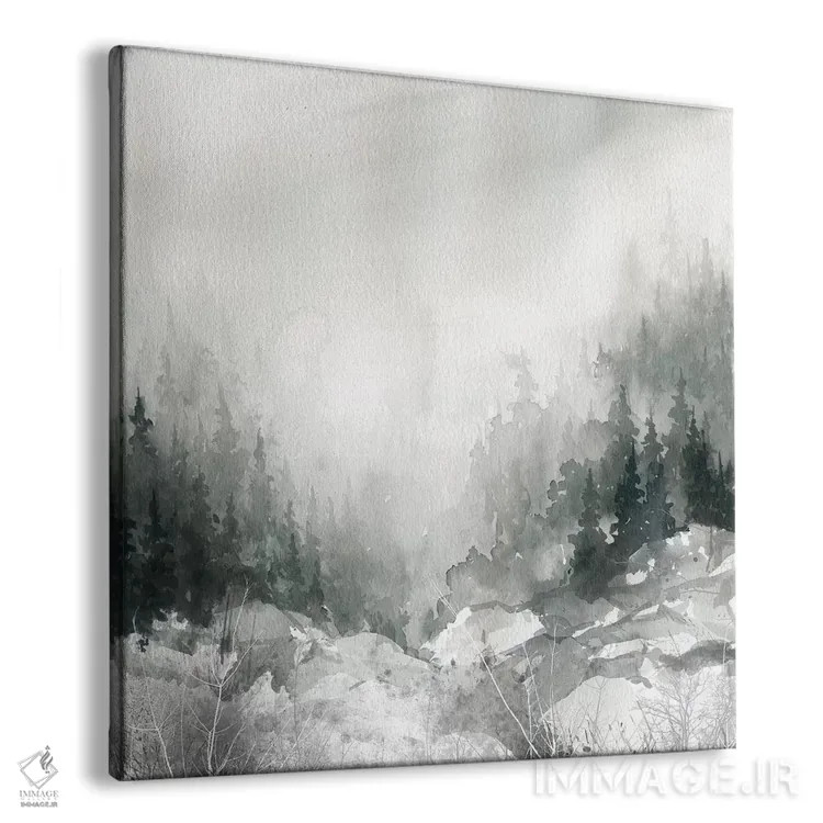 تابلو غروب بر فراز کوه اثر کارول رابینسون - نمای پرسپکتیو محصول