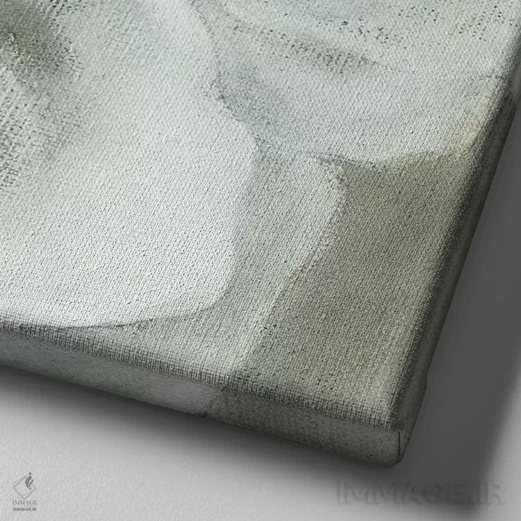 تابلو اپالسنس II (درخشش اپال) اثر کارول رابینسون - نمای نزدیک بافت بوم