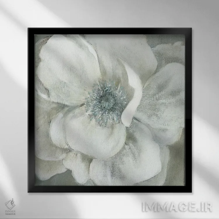 تابلو اپالسنس II (درخشش اپال) اثر کارول رابینسون - نمای قابدار مشکی