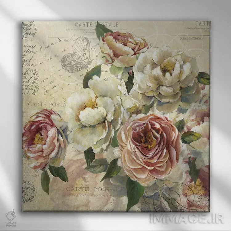 تابلو نامهٔ معطر شمارهٔ ۱ اثر کارول رابینسون - نمای روبهرو روی دیوار