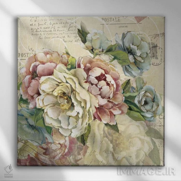 تابلو نامهٔ معطر شمارهٔ ۲ اثر کارول رابینسون - نمای روبهرو روی دیوار