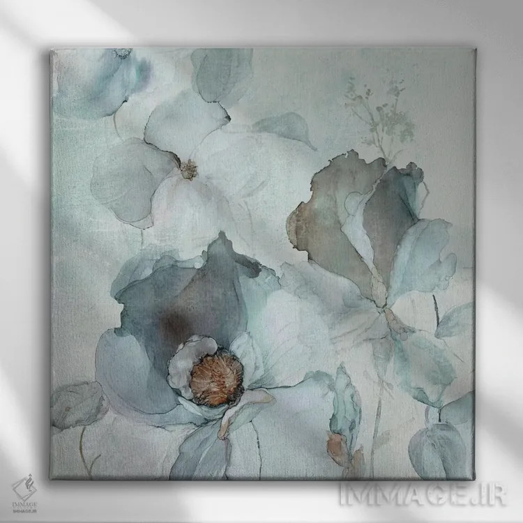 تابلو باغ زیر نور ماه اثر کارول رابینسون - نمای روبهرو روی دیوار