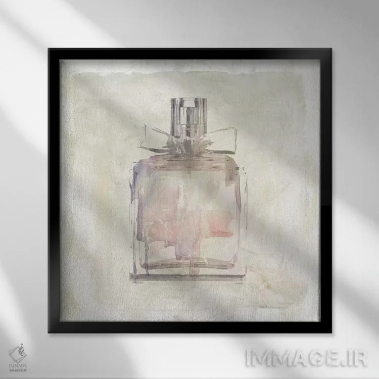 تابلو عطر زیبا شمارهٔ ۱ اثر کارول رابینسون - نمای قابدار مشکی