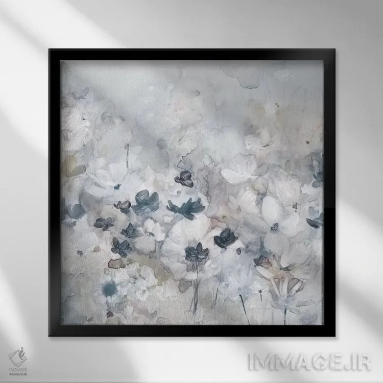 تابلو مزارع رؤیایی اثر کارول رابینسون - نمای قابدار مشکی
