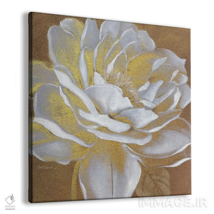 تابلو شکوفه طلایی شمارهٔ ۱ اثر کارول رابینسون - نمای پرسپکتیو محصول