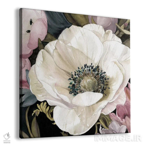 تابلو مطالعهٔ شقایق دریایی شمارهٔ ۲ اثر کارول رابینسون - نمای پرسپکتیو محصول