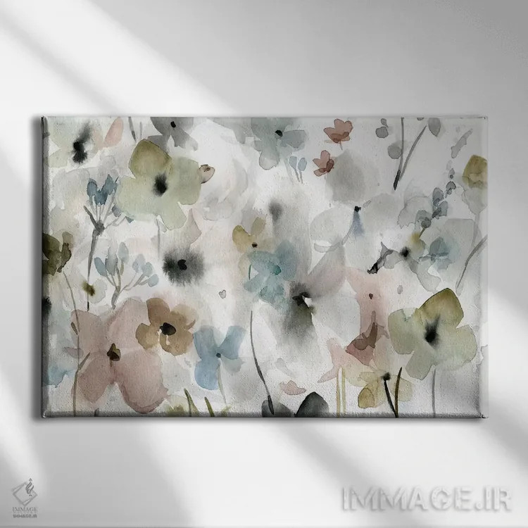 تابلو باغ عصرگاهی اثر کارول رابینسون - نمای روبهرو روی دیوار