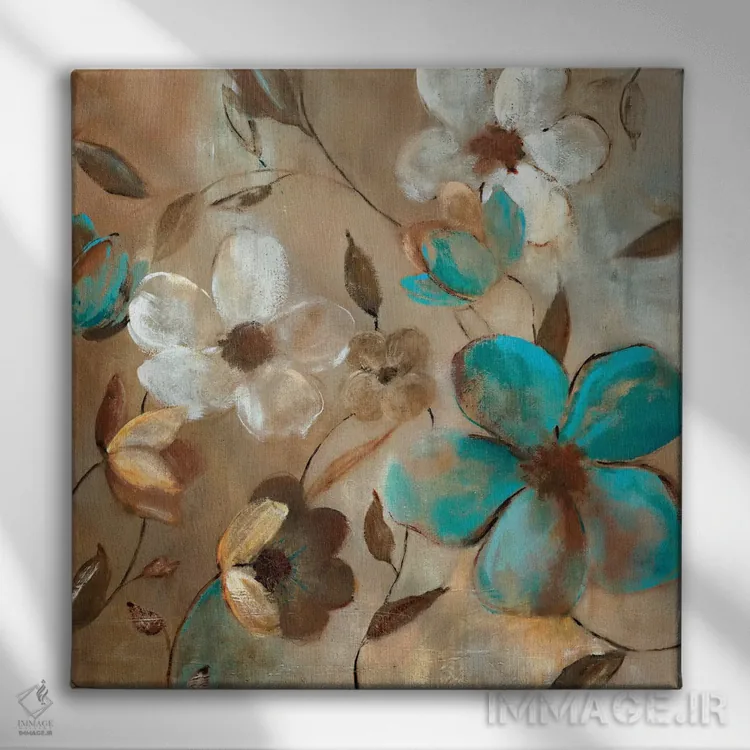 تابلو درخشش باغ ۱ اثر کارول رابینسون - نمای روبهرو روی دیوار