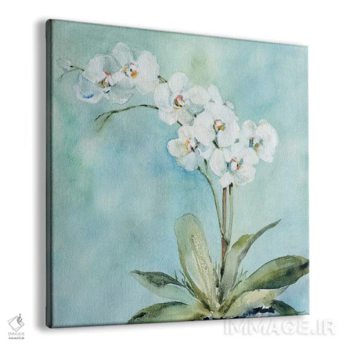 تابلو "ارکیدهٔ آفتابخورده" اثر کارول رابینسون - نمای پرسپکتیو محصول