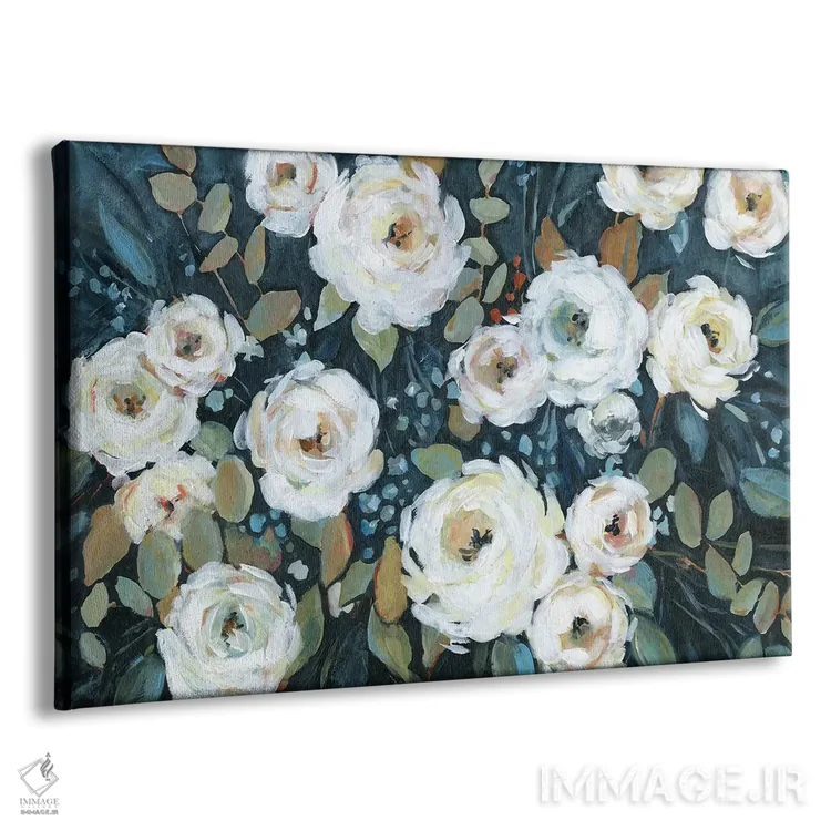 تابلو "باغ زیر نور ماه یک" اثر کارول رابینسون - نمای پرسپکتیو محصول