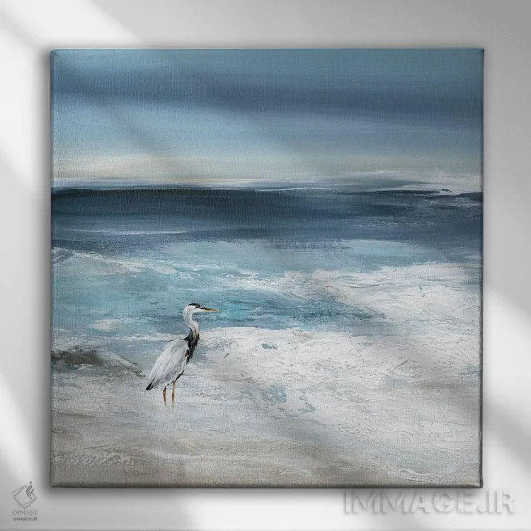 تابلو ماهیگیری جزر و مدی I اثر کارول رابینسون - نمای روبهرو روی دیوار