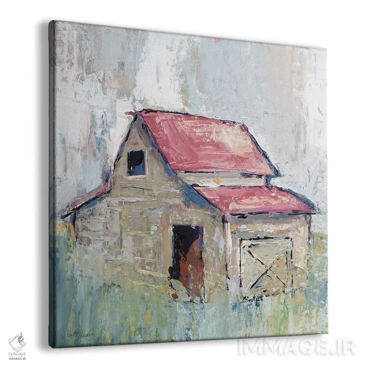 تابلو انبار پاستلی I اثر کارول رابینسون - نمای پرسپکتیو محصول