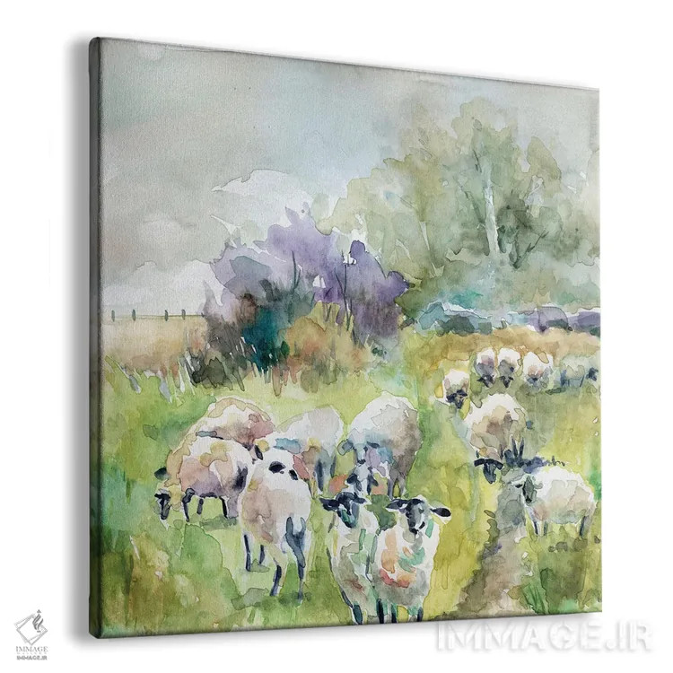 تابلو گلهٔ بهاری اثر کارول رابینسون - نمای پرسپکتیو محصول