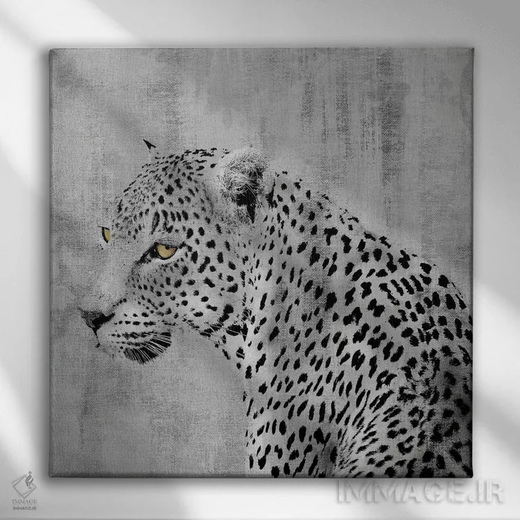 تابلو مکث گربه اثر کارول رابینسون - نمای روبهرو روی دیوار