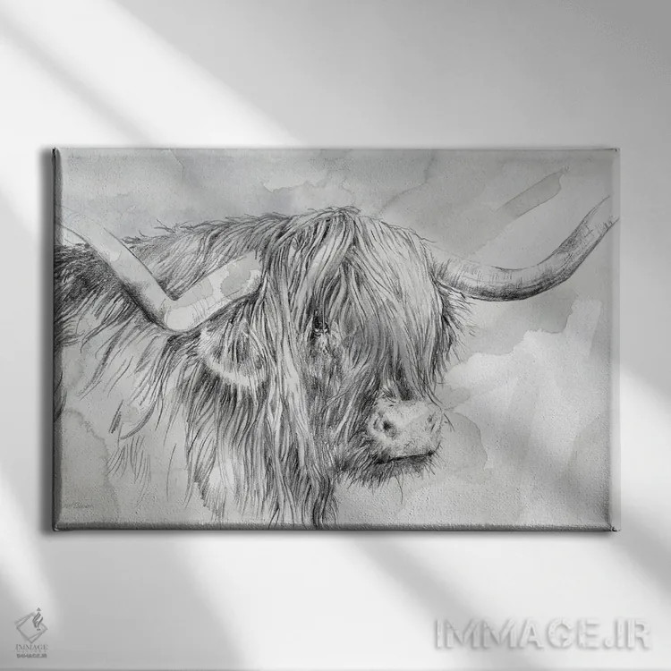 تابلو شاهزادهٔ ارتفاعات اثر کارول رابینسون - نمای روبهرو روی دیوار