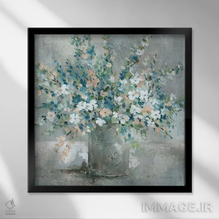 تابلو گردآوریشده از مزرعه اثر کارول رابینسون - نمای قابدار مشکی