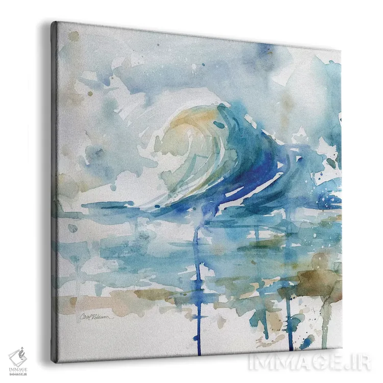 تابلو موجسواری مالیبو ۲ اثر کارول رابینسون - نمای پرسپکتیو محصول