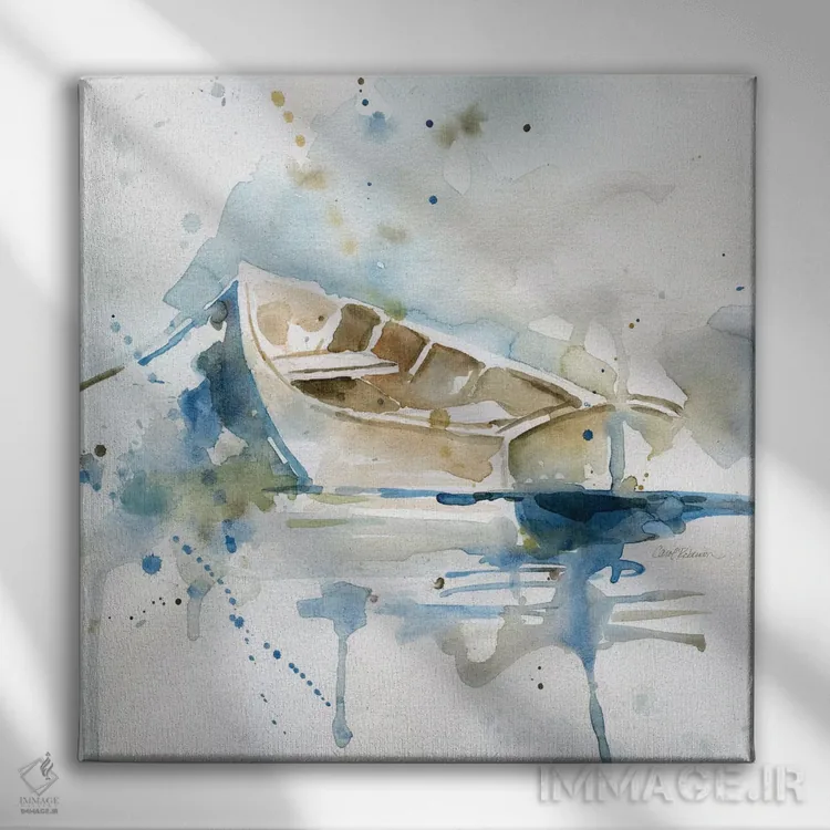 تابلو اسکلهٔ مالیبو ۲ اثر کارول رابینسون - نمای روبهرو روی دیوار