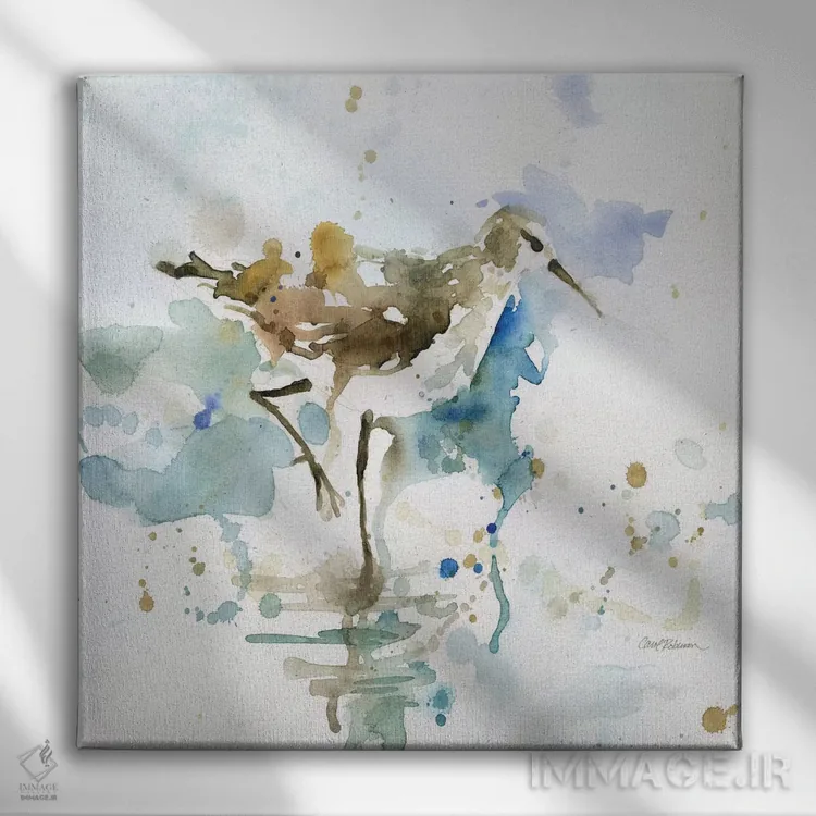 تابلو شنرو مالیبو اثر کارول رابینسون - نمای روبهرو روی دیوار