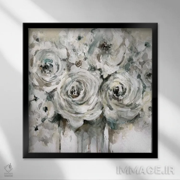 تابلو لحظات ساده اثر کارول رابینسون - نمای قابدار مشکی