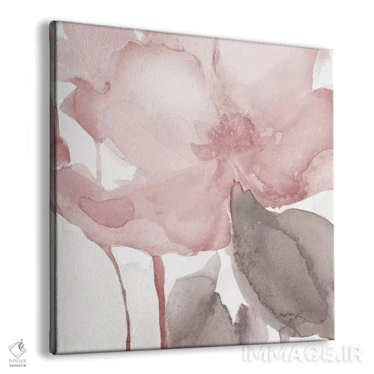 تابلو شکوفههای سرخرنگ ۲ اثر کارول رابینسون - نمای پرسپکتیو محصول