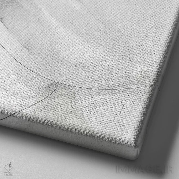 تابلو شروعهای جسورانه ۱ اثر کارول رابینسون - نمای نزدیک بافت بوم