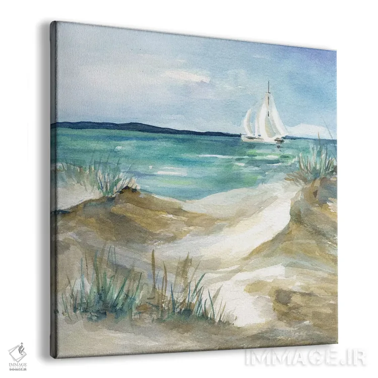 تابلو بیا به خانه بادبان بکشیم اثر کارول رابینسون - نمای پرسپکتیو محصول