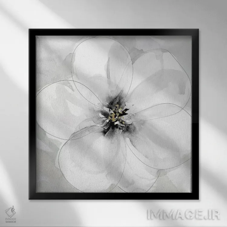 تابلو شروعهای جسورانه ۱ اثر کارول رابینسون - نمای قابدار مشکی