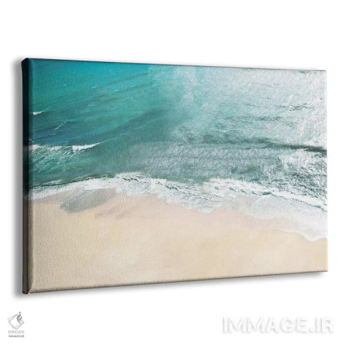 تابلو جزر و مد مائوئی اثر ناتالی کارپنتری - نمای پرسپکتیو محصول