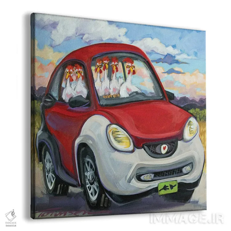 تابلو بدون تجهیزات الکترونیکی اثر سیآر تاونسند - نمای پرسپکتیو محصول