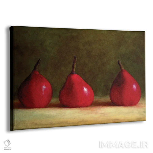 تابلو قرمز مجلل اثر سیندی روِل - نمای پرسپکتیو محصول