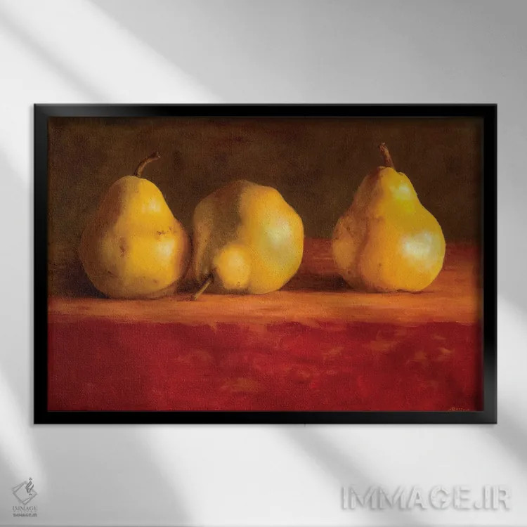 تابلو نورافشانی اثر سیندی روِل - نمای قابدار مشکی