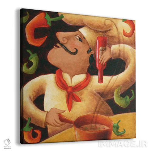 تابلو کمی ادویه اضافه کن اثر سیندی روِل - نمای پرسپکتیو محصول