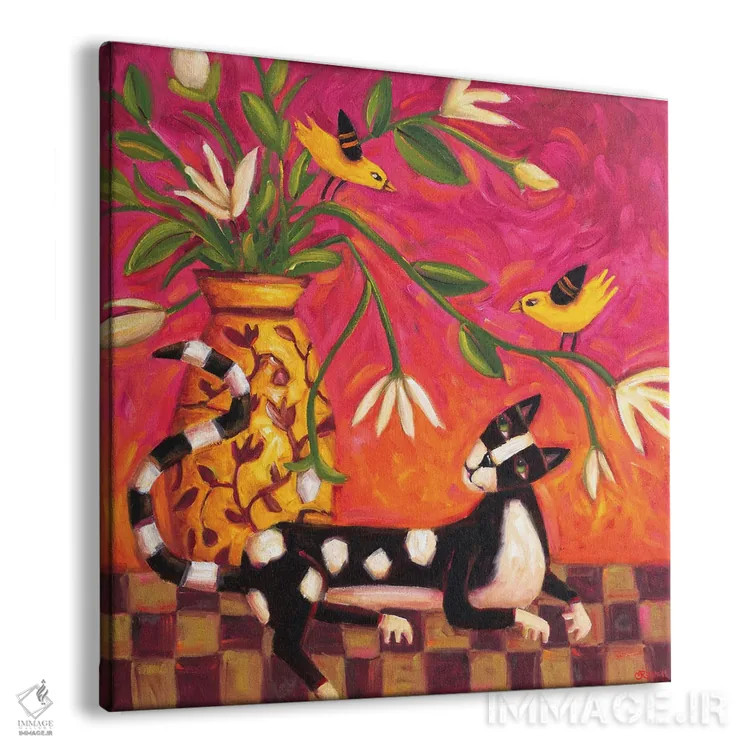 تابلو ترانهٔ فنچ اثر سیندی روِل - نمای پرسپکتیو محصول