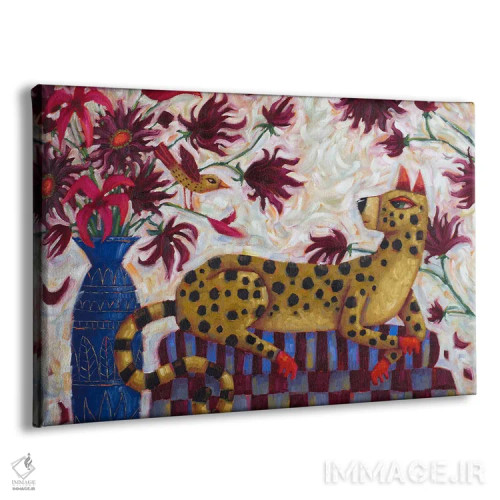 تابلو هارمونی زیر کوکبها اثر سیندی روِل - نمای پرسپکتیو محصول