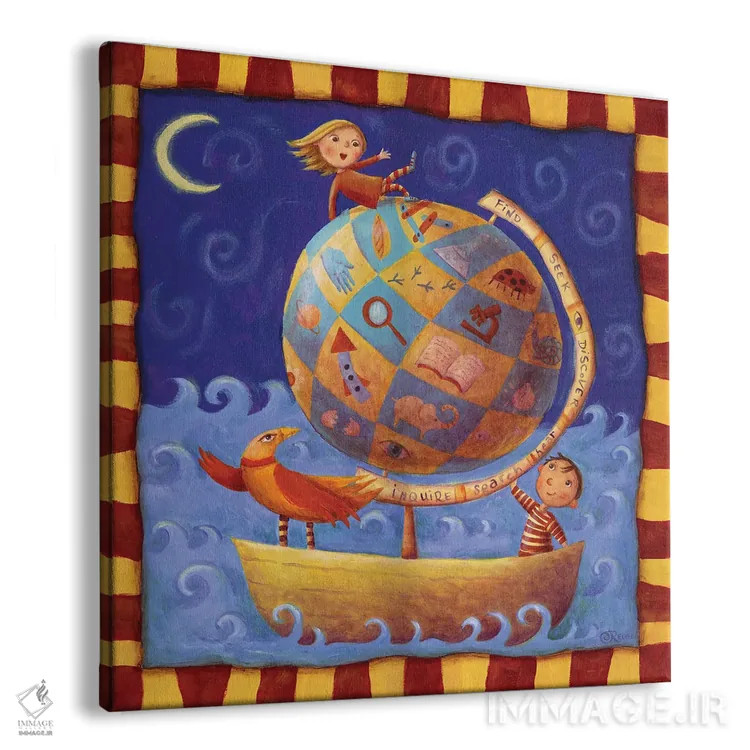 تابلو کشف کردن اثر سیندی روِل - نمای پرسپکتیو محصول