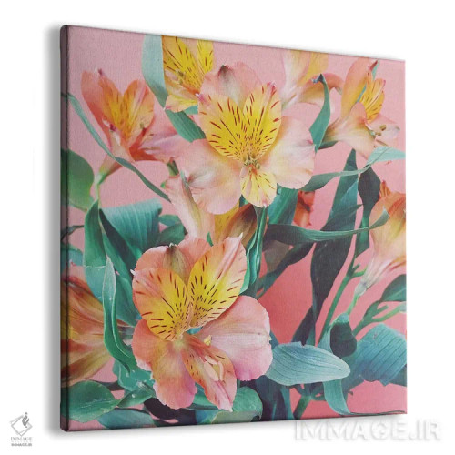 تابلو دستهگل بهاری اثر کاسیا بک - نمای پرسپکتیو محصول