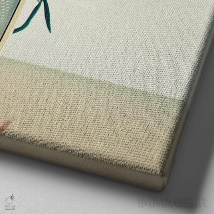 تابلو ماهواره اثر کاسیا بک - نمای نزدیک بافت بوم