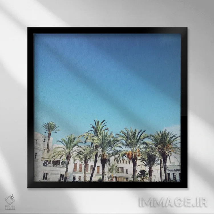 تابلو میدان اسپانیایی اثر کاسیا بک - نمای قابدار مشکی