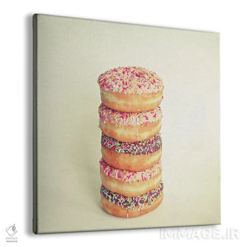 تابلو تل دونات اثر کاسیا بک - نمای پرسپکتیو محصول