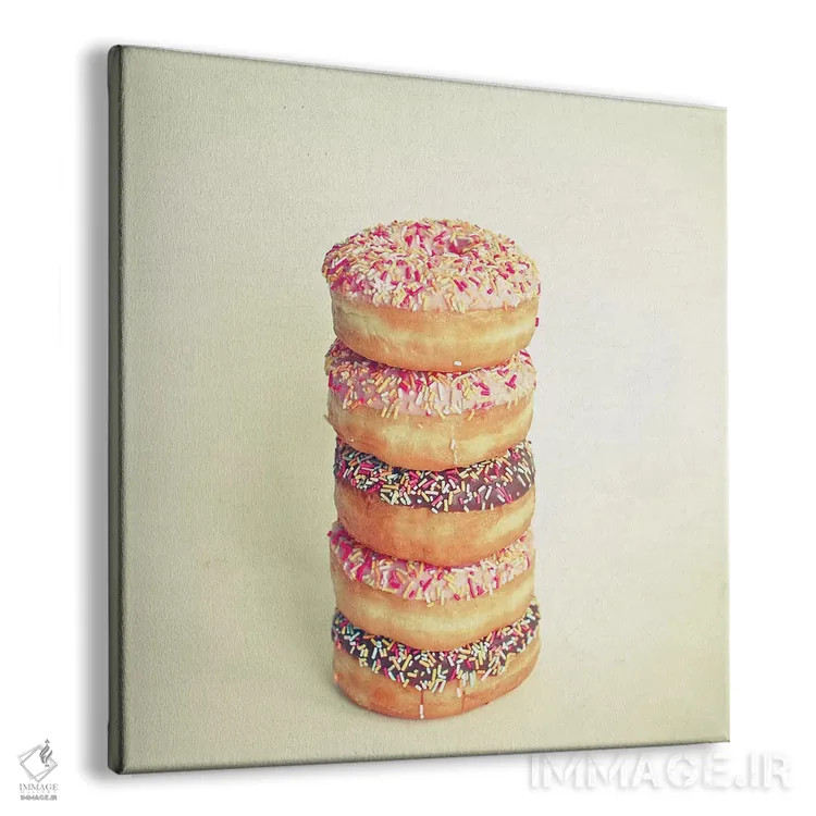 تابلو تل دونات اثر کاسیا بک - نمای پرسپکتیو محصول