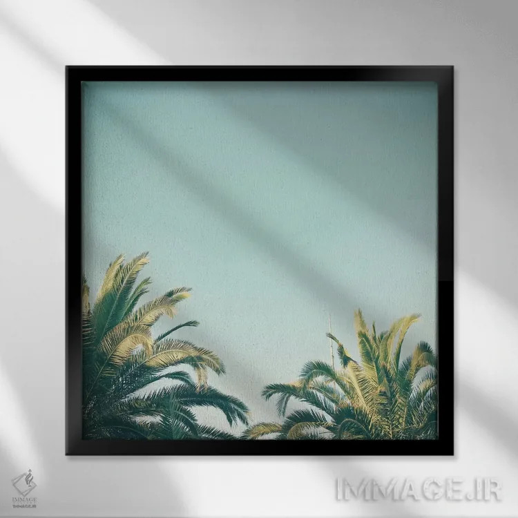 تابلو زمان تابستان اثر کاسیا بک - نمای قابدار مشکی