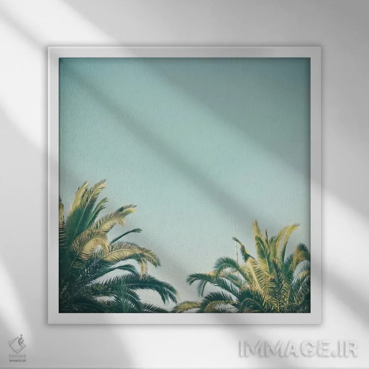 تابلو زمان تابستان اثر کاسیا بک - نمای قابدار سفید